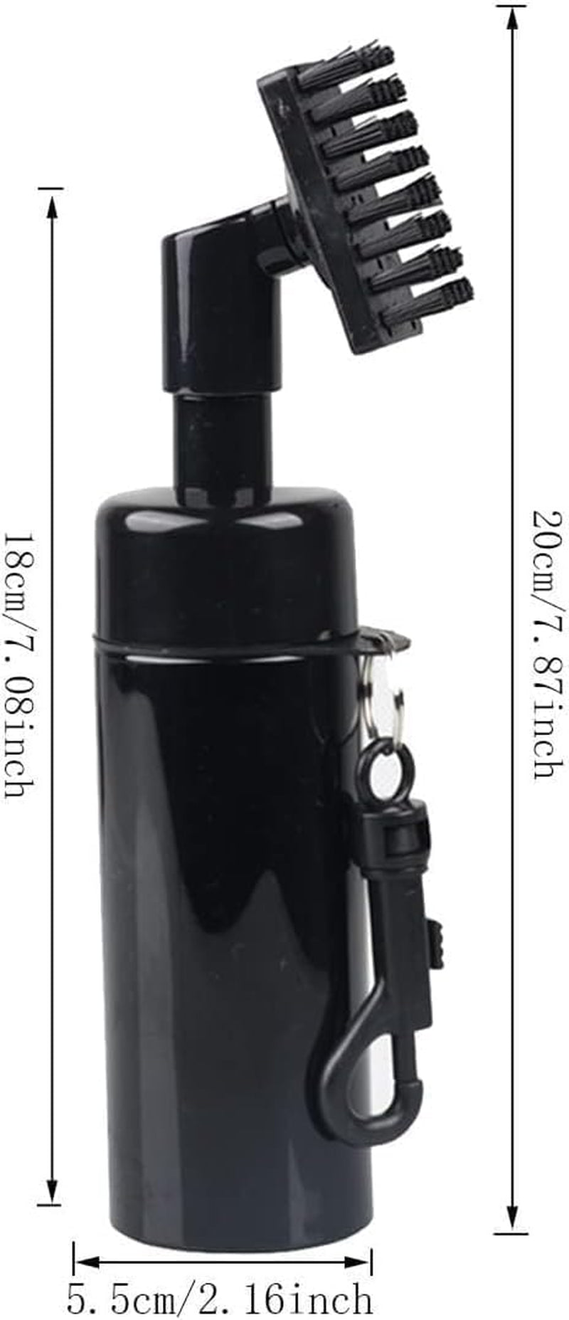 Brosse de Nettoyage Golf avec Pulvérisateur et Crochet