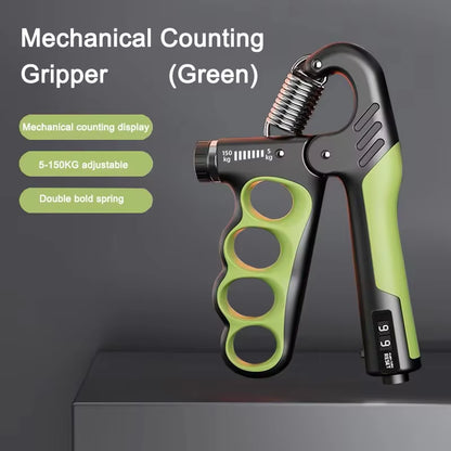 GripMax – Entraîneur de Force de Poigne Ajustable (5–60/100/150 kg)