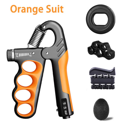 GripMax – Entraîneur de Force de Poigne Ajustable (5–60/100/150 kg)