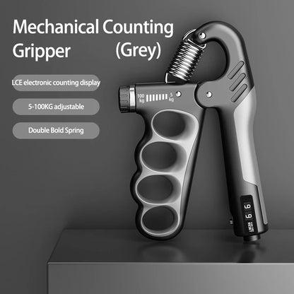 GripMax – Entraîneur de Force de Poigne Ajustable (5–60/100/150 kg)