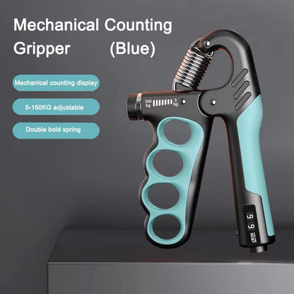 GripMax – Entraîneur de Force de Poigne Ajustable (5–60/100/150 kg)
