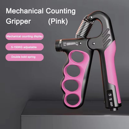 GripMax – Entraîneur de Force de Poigne Ajustable (5–60/100/150 kg)
